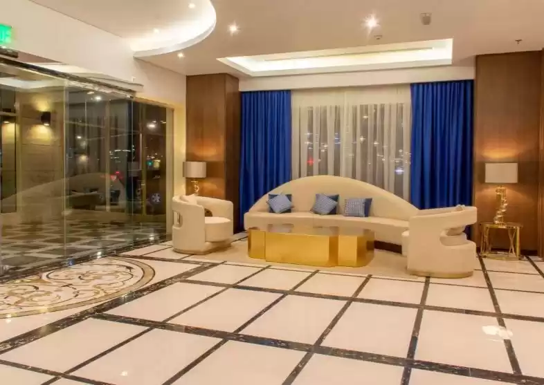 Wohn Klaar eigendom 2 Schlafzimmer S/F Wohnung  zu vermieten in Al Sadd , Doha #9544 - 1  image 